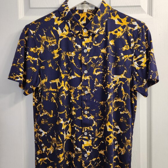 Haight & Ashbury Liquid Cotton S/S Button Down Shirt - Picture 2 of 3